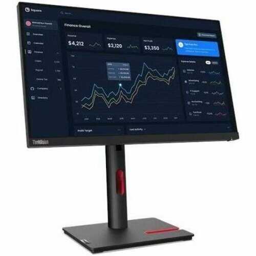 Rent to own Lenovo - ThinkVision T22i-30 22" Class Full HD LED Monitor - 16:9 - Raven 21.5" Viewable - In-plane Switching - Black
