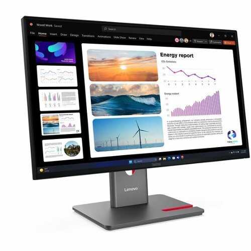 Rent to own Lenovo - ThinkVision P24Q-40 24" Class WQHD LED Monitor - 16:9 - Raven 23.8" Viewable - In-plane Switching (IPS) - Black