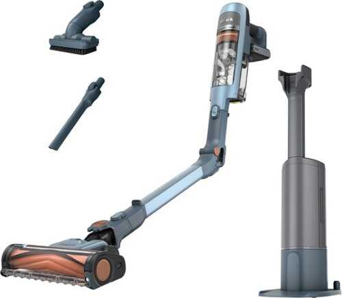 Rent to own Shark - PowerDetect Speed Clean & Empty System - Ice Blue