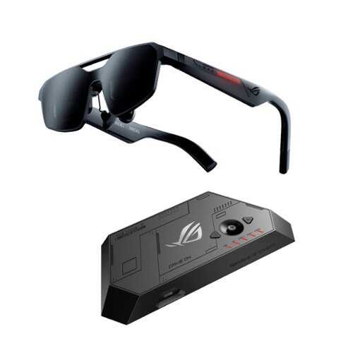 Rent to own ASUS - ROG XREAL R1 Gaming AR Glasses - 171" FHD 240Hz 0.01ms with Sound by Bose for ROG Ally and PC (USB-C, DisplayPort, HDMI) - Black