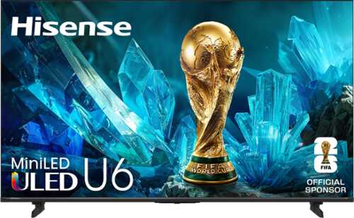 Rent to own Hisense - 50" Class U6 Series MiniLED QLED UHD 4K HDR Smart Fire TV (2026)