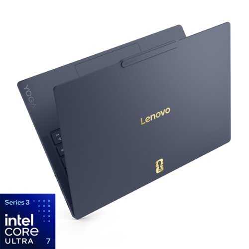 Rent to own Lenovo - Yoga Slim 7i Ultra Aura FIFA 26 Edition- 14" 3K OLED Touchscreen Laptop-Core Ultra 7 355 2026-32GB Memory-1TB Storage - Cosmic Blue