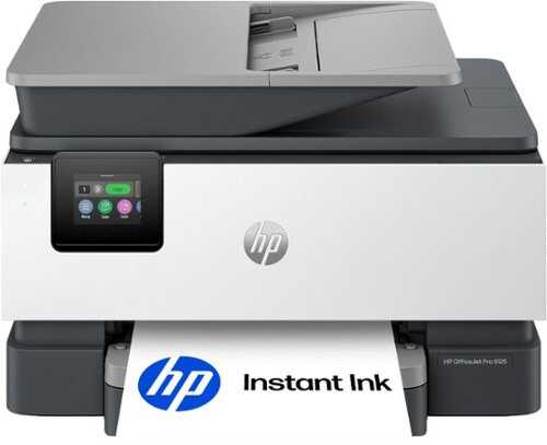 Rent to own HP - OfficeJet Pro 9125 Wireless AI-Enabled All-in-One Inkjet Printer with 3 Months of Instant Ink - White