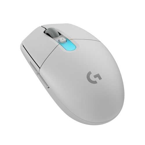 Rent to own Logitech - G305 X SUPERLIGHT Wireless Bluetooth Gaming Mouse with HERO 44K Sensor and 6 Programmable Buttons for PC/Mac - Wireless - White