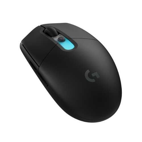 Rent to own Logitech - G305 X SUPERLIGHT Wireless Bluetooth Gaming Mouse with HERO 44K Sensor and 6 Programmable Buttons for PC/Mac - Wireless - Black