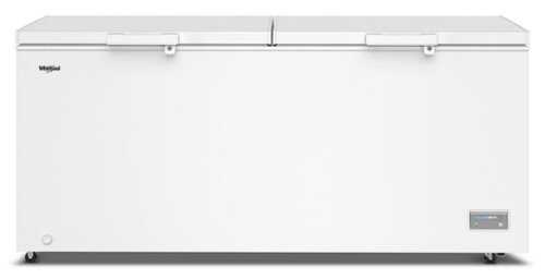 Rent to own Whirlpool - 22 cu. ft. Convertible Freezer-to-Fridge Chest Freezer with 4 Storage Baskets - White