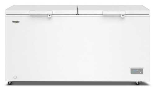 Rent to own Whirlpool - 19 cu. ft. Convertible Freezer-to-Fridge Chest Freezer with 4 Storage Baskets - White