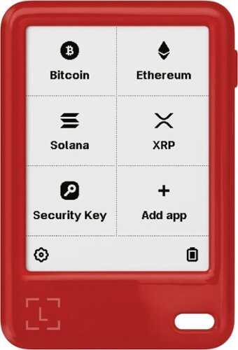 Rent to own Ledger - Nano Gen 5 with Recovery Key - Cherry Red