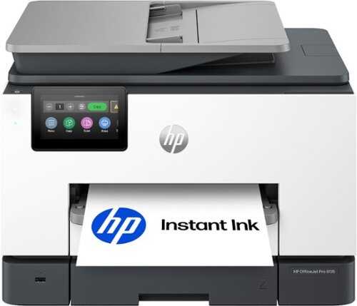 Rent to own HP - OfficeJet Pro 9135 Wireless AI-Enabled All-in-One Inkjet Printer with 3 Months of Instant Ink - White