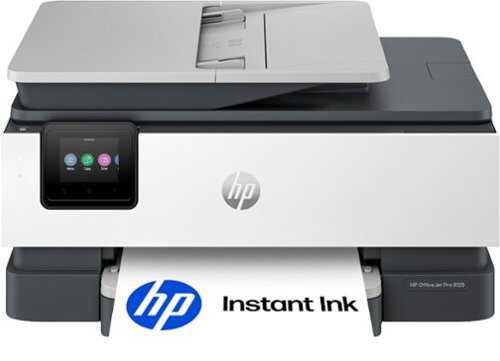 Rent to own HP - OfficeJet Pro 8125 Wireless AI-Enabled All-in-One Inkjet Printer with 3 Months of Instant Ink - White
