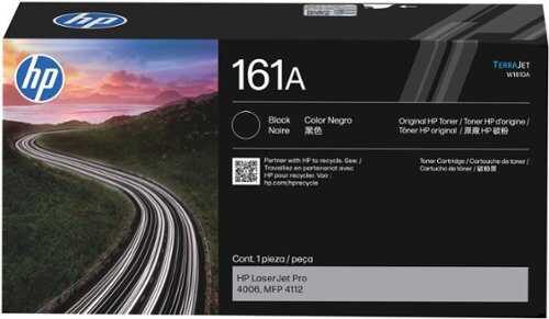 Rent to own HP - 161A Standard Capacity Toner Cartridge - Black