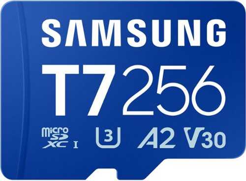 Rent to own Samsung - microSDXC T7 256GB, Transfer Speeds Up to 170 MB/s (MB-MB256T/WW)