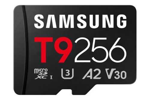 Rent to own Samsung - microSDXC T9 256GB, Read/Write Speeds Up to 200/130 MB/s (MB-MH256T/WW)