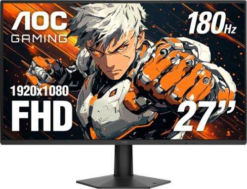 Rent to own AOC - 27G50F2 27" IPS Panel, LED, FHD, G-Sync Compatible, 180hz Gaming Monitor - Black