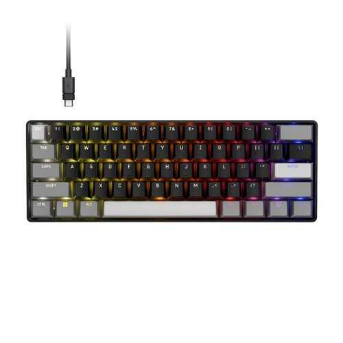 Rent to own CORSAIR - CLIPPER PRO MINI 60 Hall Effect Gaming Keyboard - Black
