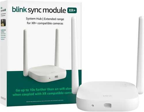 Rent to own Sync Module XR+ (newest model) — System Hub for Blink devices, extended range for Outdoor 4, 10x security coverage - White