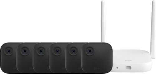 Rent to own Blink - Outdoor XR+ — Extended Range Wireless Outdoor 4 Camera with 10x security coverage — 6 camera system - Black