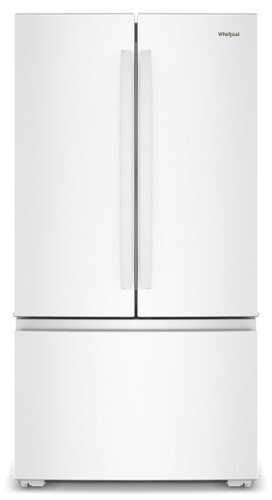 Rent to own Whirlpool - 24 Cu. Ft. 3-Door French Door Counter Depth Refrigerator - White