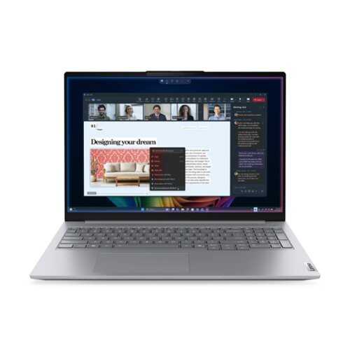 Rent to own Lenovo - ThinkBook 16 Gen 9 16" Copilot+ PC - Latest Model - Intel Ultra 5 with 16GB Memory - 512GB SSD - Arctic Grey