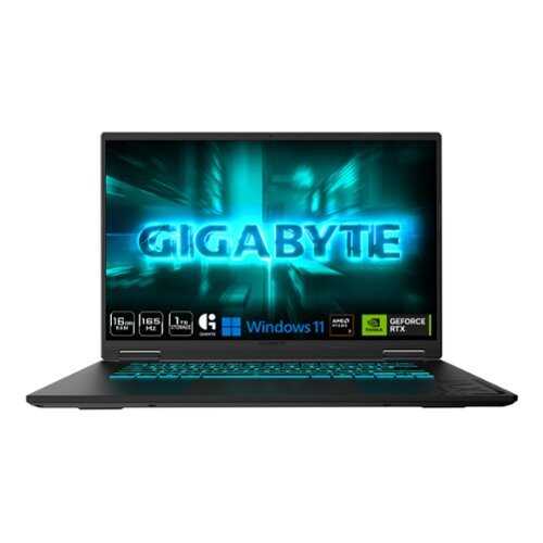 Rent to own GIGABYTE - GAMING A16 Gaming Laptop - 165Hz 1920x1200 WUXGA - RTX 5070 - AMD Ryzen 7 260 - 1TB SSD - 16GB DDR5 RAM - Black Steel