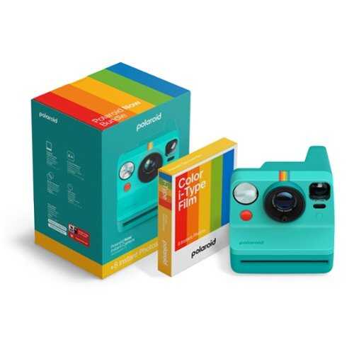 Rent to own Polaroid - Now Instant Camera Generation 3 + Color Film Bundle (8 photos) - Teal