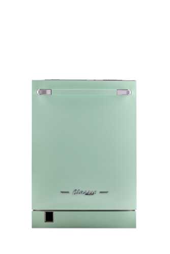 Rent to own Unique Appliances - 24" Classic Retro Panel Ready Dishwasher - Summer Mint Green