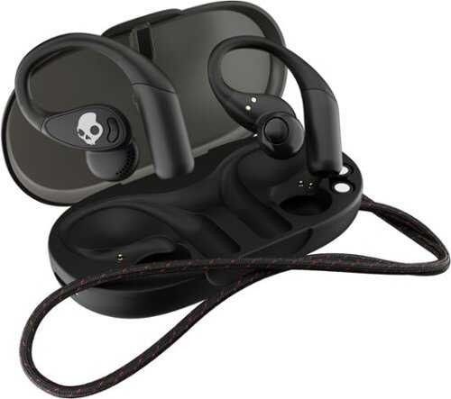 Rent to own Skullcandy - Push 540 Open-Ear True Wireless Bluetooth Open Earbuds - Black