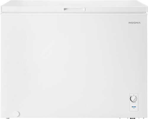 Rent to own Insignia™ - 10.4 Cu. Ft. Manual Defrost Garage-Ready Chest Freezer - White