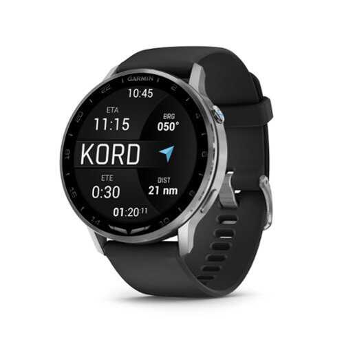 Rent to own Garmin - D2 Air X 15 Avaition GPS Smartwatch 45 mm Fiber-reinforced polymer - Silver - (2025)