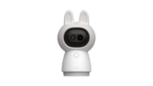 Rent to own Aqara - 4K Dual-Lens Camera Hub G350, Indoor Camera 9X Zoom, 360° Pan & Tilt, AI Auto-Tracking, Face/Gesture Recognition - White