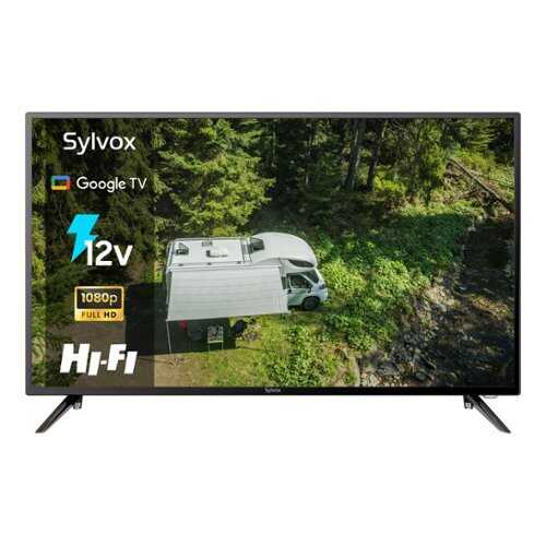 Rent to own Sylvox - 40" Vehicle Series 12V RV Camper Smart TV 1080P with Google TV, WiFi & Bluetooth, DC/AC Powered Television