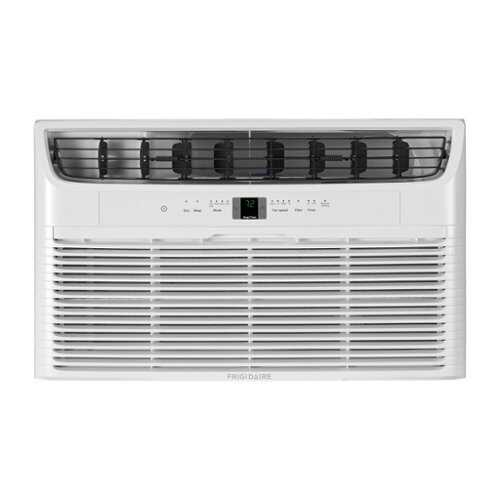 Rent to own Frigidaire - 115V 8,000 BTU 350 Sq. Ft. Wall Air Conditioner with 4,200 BTU Heater - White