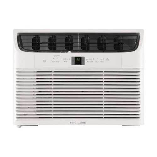 Rent to own Frigidaire - 115V 12,000 BTU 550 Sq. Ft. Smart Window Air Conditioner - White