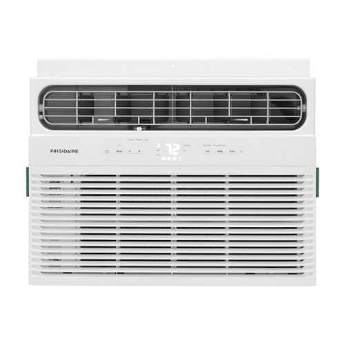 Rent to own Frigidaire - 115V 8,000 BTU 350 Sq. Ft. Smart Window Air Conditioner with 3,500 BTU Heater - White