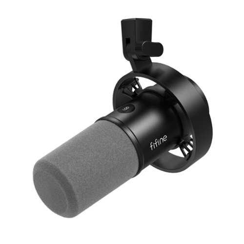 Rent to own FIFINE - USB/XLR Dynamic Microphone Kit with Boom Arm, Mute & Headphone Jack for Podcast, Gaming, Streaming  & Recording - Black