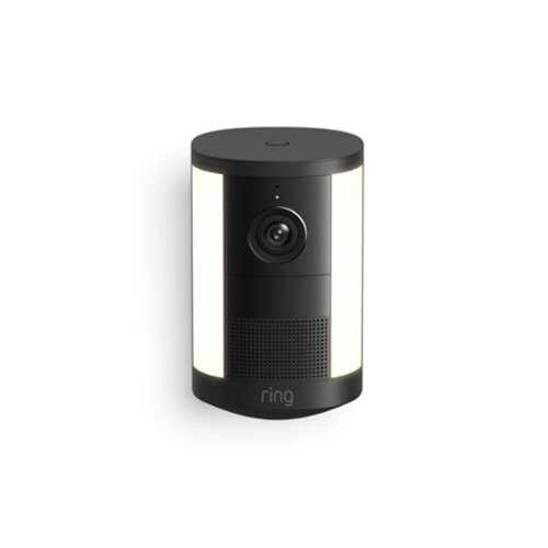 Rent to own Ring - — Spotlight Cam, Battery (newest model), Wide-Angle Retinal 2K Video, 6x Enhanced Zoom, Motion-Activated Spotlights - Black
