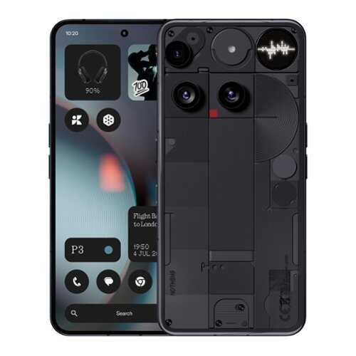 Rent to own Nothing - Phone (3) 512GB (Unlocked) - Black