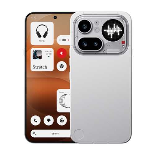 Rent to own Nothing - Phone (4a) Pro 128GB (Unlocked) - Silver