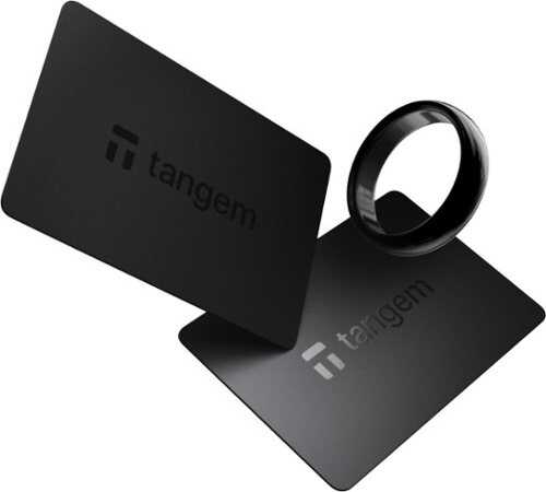 Rent to own Tangem - Ring - Size 10 - Black