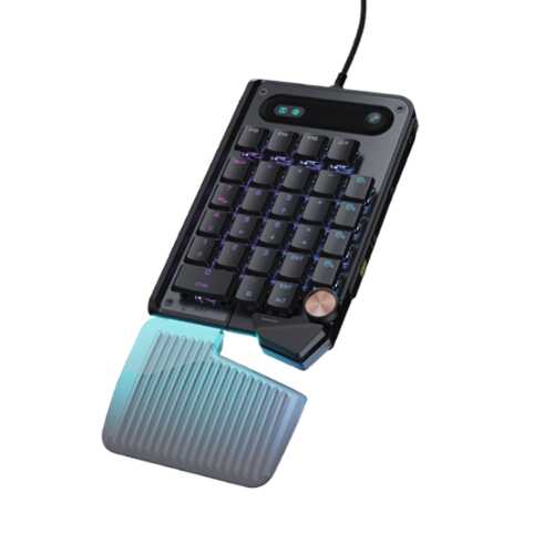 Rent to own Turtle Beach - Command Series KP7 Wired Hall-Effect Gaming Keypad - Black