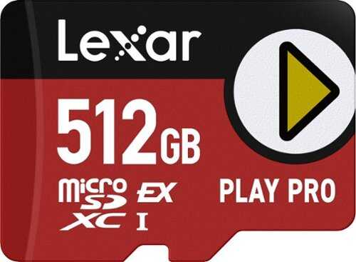 Rent to own Lexar - PLAY PRO microSD Express Card 512 GB