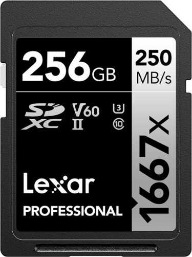 Rent to own Lexar - Professional SDXC 1667X UHS-II, V60 256 GB
