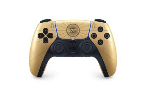 Rent to own Sony Interactive Entertainment - DualSense Wireless Controller – 007 First Light Limited Edition for PS5, PC, Mac & Mobile - Gold