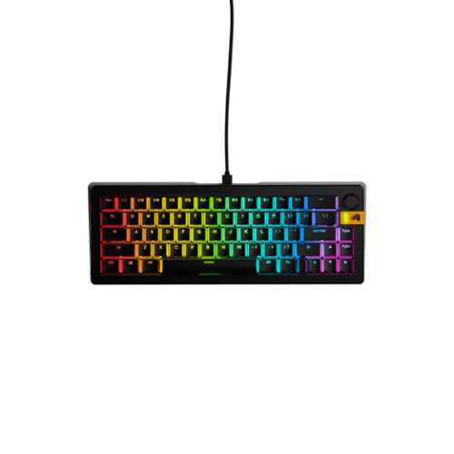 Rent to own Glorious - GMMK 3 HE 65% Wired Hall-Effect Linear Switch Gaming Keyboard with Rapid Trigger and Adjustable Actuation - Black