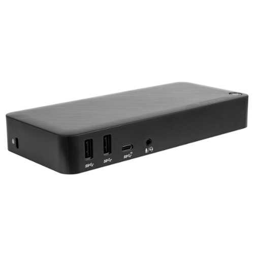 Rent to own Targus - USB-C Multi-Function DisplayPort Alt. Mode Triple Video Docking Station with 85W Power - Gray