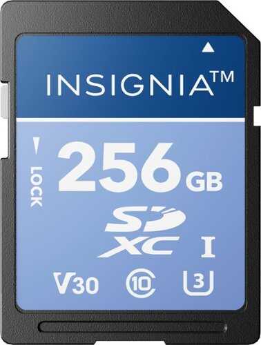 Rent to own Insignia™ - 256GB SDXC UHS-I Memory Card, Read Speed Up to 200MB/s