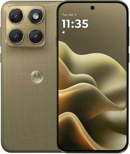 Rent to own Motorola - edge 2026 128GB (Unlocked) - PANTONE Martini Olive