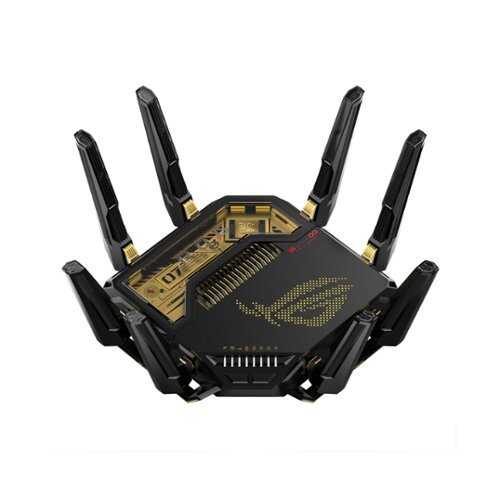 Rent to own ASUS - ROG Rapture GT-BE98 Pro BE30000 Quad-Band Wi-Fi 7 Gaming Router - 20th Edition