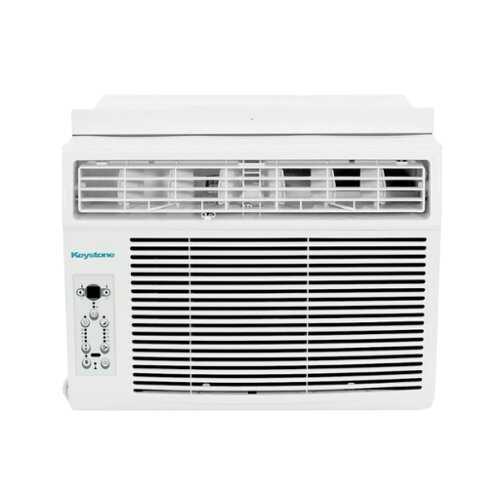 Rent to own Keystone - 8,000 BTU 115V 350 Sq. Ft. Window Air Conditioner - White