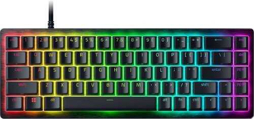 Rent to own Razer - Huntsman V3 8KHz Mini 65% Wired Hall Effect Magnetic Linear Switch Gaming Keyboard with Rapid Trigger - Black